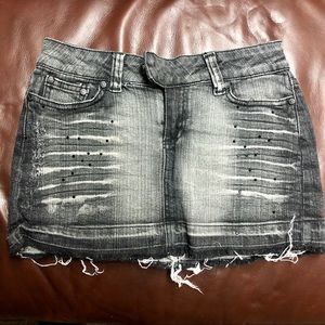 Jean skirt